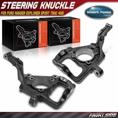 2 piezas nudillo de dirección para Ford Ranger Explorer Sport Trac 4x4 delantero izquierdo y derecho Foto 1 de 4