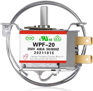 Mini Fridge Thermostat, Universal WPF-20 Freezer Thermostat Controller 2Pin / Co - Picture 1 of 12