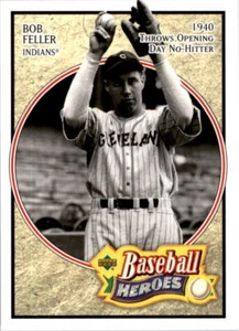 W1477 - 2005 Upper Deck Baseball Heroes Nr. 2 Bob Feller - NM-MT - Bild 1 von 2