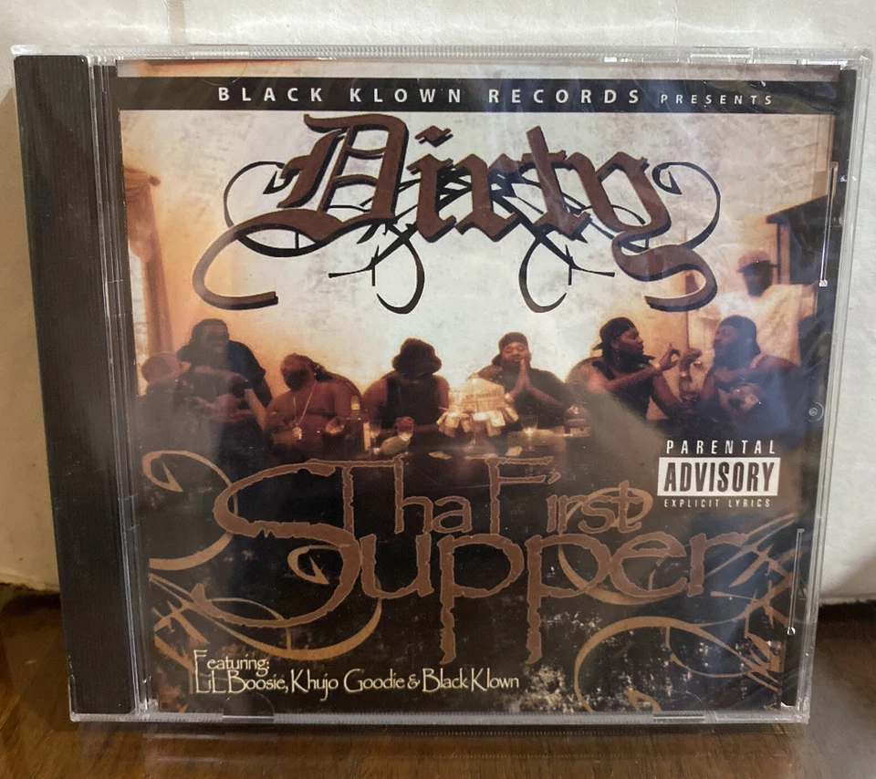 DIRTY Tha First Supper CD NEW Mega Rare Black Klown  Montgomery Alabama Rap Foto 1 de 2