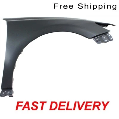 Guardabarros delantero lado derecho sin orificio de lámpara lateral para Lexus ES350 ES300h LX1241126 Foto 1 de 4