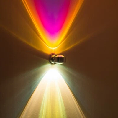 HOFSTEIN Design Flur Lampen Küchen Strahler Wohn Zimmer Leuchten up&down Wandleuchte blau