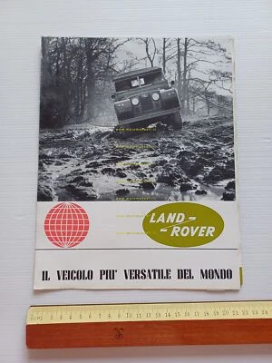 Land Rover modelli 1963 depliant originale italiano - Immagine 1 di 3