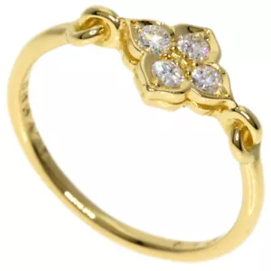CARTIER Ring Hindu Ring Diamond K18 Yellow Gold - Picture 1 of 9