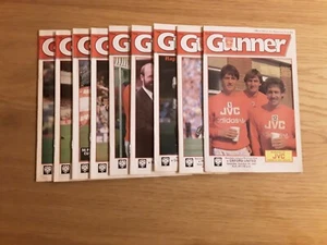 Arsenal 1987/88 Auswahl Heimliga Programme aus Menü Auswärtsteams O-W - Bild 1 von 10