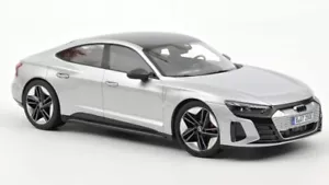 Modellino auto scala 1:18 Norev AUDI RS e-TRON GT SILVER modellismo collezione - Foto 1 di 1