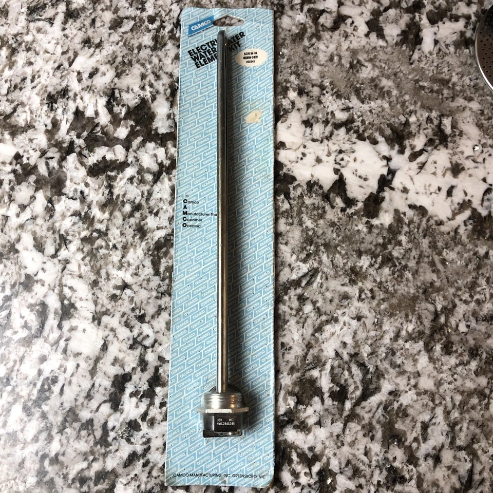 CAMCO 02343 Standard 240v 4500 Watt Screw in Water Heater Element 6436513