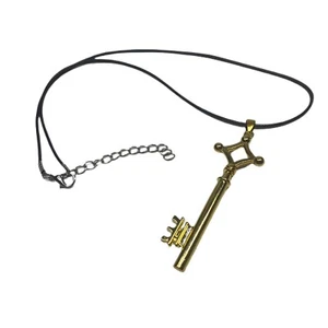 Attack on Titan Eren Jaeger Basement Key Cosplay Pendant Necklace Gold - Picture 1 of 7