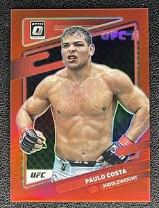 2022 Panini Donruss Optic UFC Paulo Costa # 56 Red Prizm Parallel 039 /199 - Bild 1 von 2