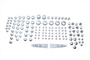 Wyatt Gatling Chrome Bolt Cap 111 Piece Cover Kit 2009-16 Touring Models 37-9525 - Picture 1 of 5