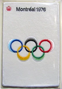 1976 SUMMER OLYMPICS XXI MONTREAL OLYMPIC GAMES PATCH Willabee & Ward PATCH ONLY - Picture 1 of 1