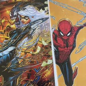 Spiderman Blackcat 1 Jonboy Virgin C2E2 Fanexpo Variant Set NM  - Bild 1 von 8