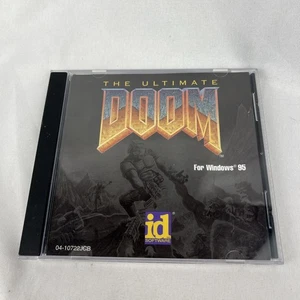 The Ultimate Doom CDROM PC Software Game by ID Software for Windows 95 Vintage - Picture 1 of 4