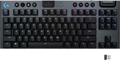 Logitech G915 TKL Tenkeyless Lightspeed Wireless RGB Mechanical Gaming Keyboard - Image 1 of 4