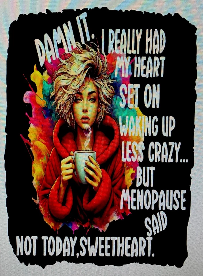 Iron On Heat Transfer Decal On 8.5x11 Sheet - Image 1 of 1