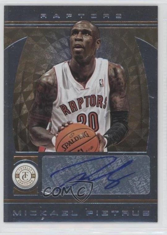 2013-14 Totally Certified Signatures Totally Gold /25 Mickael Pietrus #231 Auto - Image 1 of 2