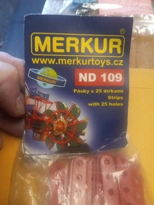 Merkur Metal Construction Set Additional Parts ND 109 25 strips 25 hole NEW 1025 - Picture 1 of 4