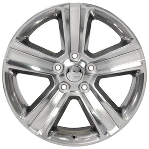 Polished Wheel 20x9 Ram 1500 Style w/Silver Inlay fits 2007-2009 Chrysler Aspen - Picture 1 of 3