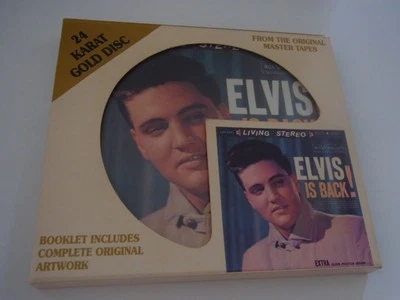 Elvis Presley    /   Elvis is Back      DCC   CD  (  24 Karat Gold ) - Bild 1 von 4