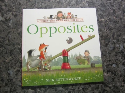 Percy the Park Keeper - Opposites by Nick Butterworth - Image 1 of 2