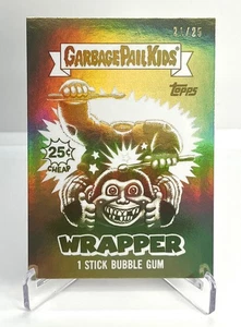 2025 Topps Garbage Pail Kids- Oh the Horrible- Wave 2- #8 GOLD Wrapper-  21/25 - Picture 1 of 3
