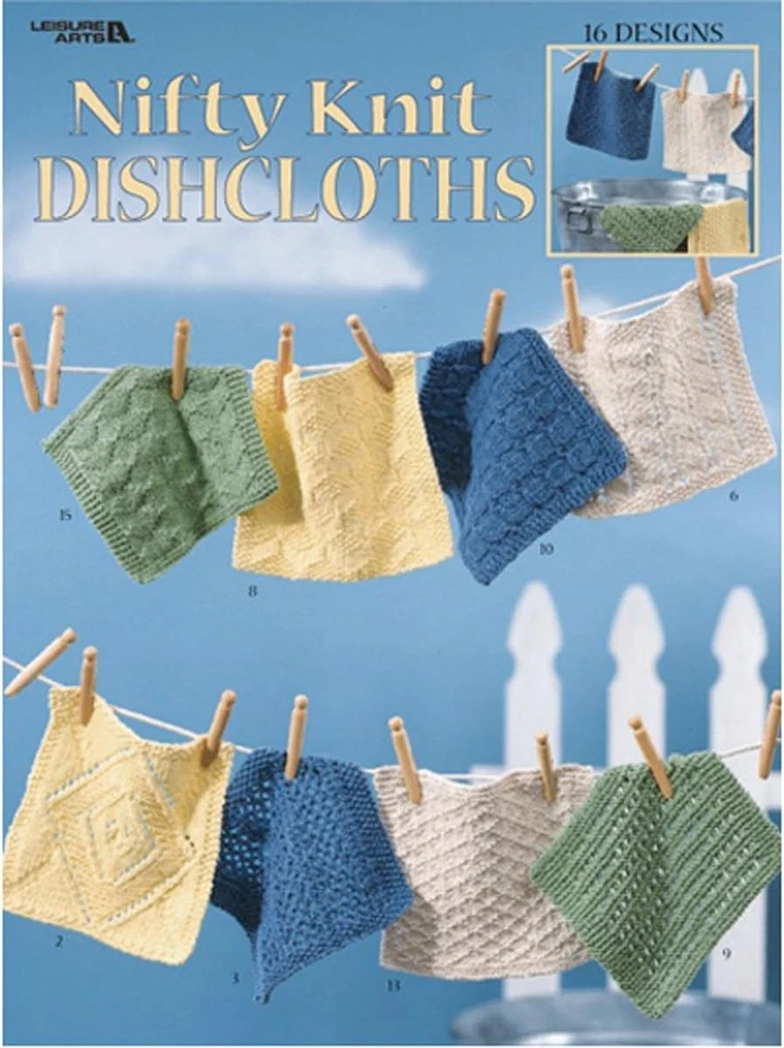 Nifty Knit Dishcloths | Leisure Arts 3122 - Image 1 of 1