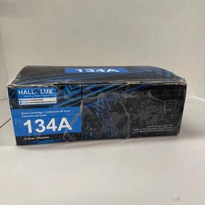 Hallolux 134A Replacement Toner Cartridge 2 Pack High Yield Value Pack - Picture 1 of 6