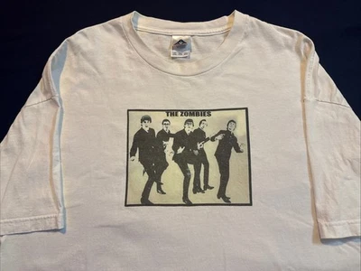 Camiseta De Colección British The Zombies Rock Group Band Manga Corta 2XL AAA Foto 1 de 4