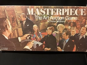 70's Vintage MASTERPIECE THE ART AUCTION GAME By Parker Brothers - Picture 1 of 6