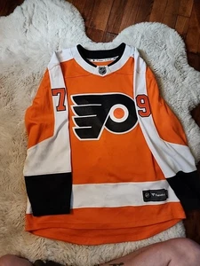 Carter Hart #79 Philadelphia Flyers Fanatics Jersey M - Picture 1 of 9