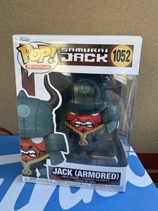 Funko Pop! Animazione Samurai JACK (Corazzato) CHASE (senza adesivo) #1052 NUOVO - Foto 1 di 2
