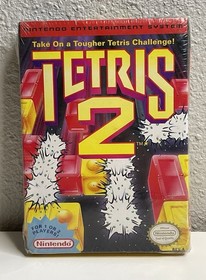 Tetris 2 (NES) Nintendo Entertainment System Factory Sealed REV-A