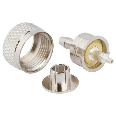 NOS Amphenol # 83-58FCP, Crimp On PL259 Connector for RG58 (Bundle of 12) - Image 1 of 3