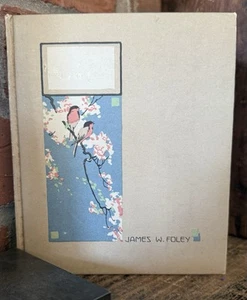 HELLO by James W. FOLEY-HC Illustrated Poem on Uncut Double Pages-From Aurora IL - Picture 1 of 6