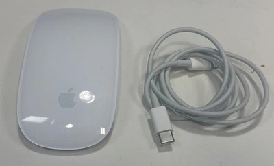 Genuine Apple Magic Mouse - White - Lightning/USB C Charging Cable Included - Image 1 of 4