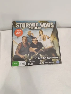 STORAGE WARS The Game “Go Bid Or Go Home” Spin Master NEW! - Image 1 of 2