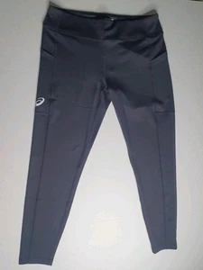 Pantaloni da jogging ASICS donna grigi Thermopolis stretti yoga taglia 2XL XXL NUOVI CON ETICHETTE - Foto 1 di 11