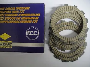 Set 8 Discos Embrague Recortado 7450015 Honda Cre R 125 2000 2001 2002 2003 - Imagen 1 de 1