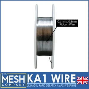 FeCrAl KA1 Resistance Ribbon Wire | Various Gauges | 25m Spools | Craft & Coil - Picture 1 of 3