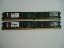 KINGSTON 4GB (2x2GB) DDR2 800 PC2-6400 240Pin CL6 SDRAM Memory KTH-XW4400C6/2G