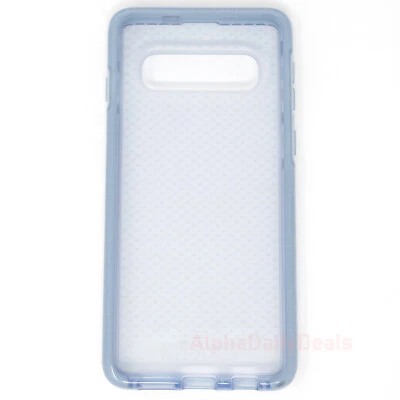 Tech21 Samsung Galaxy S10 Protective Case Evo Check Shark Blue Antimicrobial - Image 1 of 3