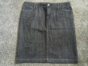 Indigo Denim Pencil Skirt In EC YesYes By New Look Size 14 - Picture 1 of 12