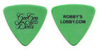 Goo Goo Dolls Robby Takac Robby's Lobby Green Bass Guitar Pick - 2010 Tour