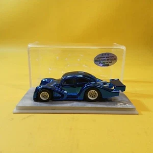 Hot Wheels VOLKSWAGEN VW KAFE RACER Blue CHROME (WANGSTAR CUSTOM) REAL RIDERS - Picture 1 of 15