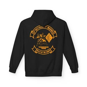 NEW USMC 3rd Battalion 1st Marine Regiment Hoodie - Picture 1 of 7