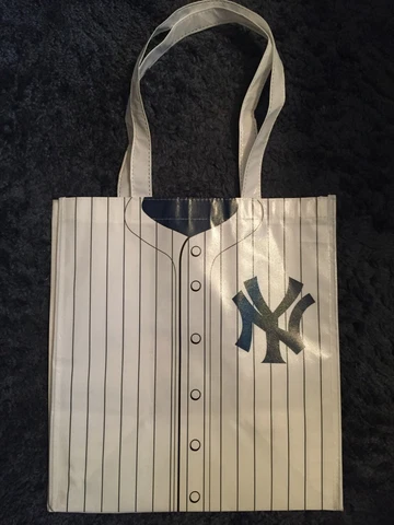 New York Yankees Pinstripe Jersey MLB Reusable Tote Bag SGA 4/20/19 Cover