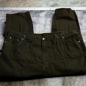 Levi Strauss 550 Black Jeans 100% cotton Size 58 x 30 - Picture 1 of 5