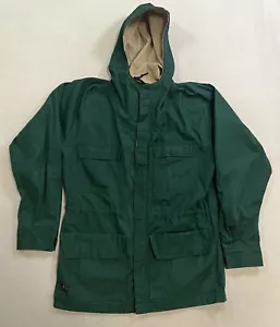 Vintage 70s Altra Boulder Colorado Men’s Medium Green Hooded Ski Parka Jacket - Picture 1 of 7