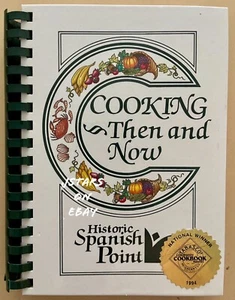 1993 OSPREY, FL, HISTORIC SPANISH POINT GULF COAST HERITAGE ASSOCIATION COOKBOOK - Picture 1 of 6