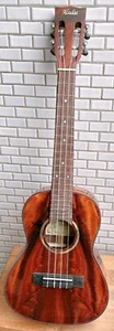 Alulu Solid Acacia Koa wood Tenor Ukulele Classical Head BU727 - Picture 1 of 15